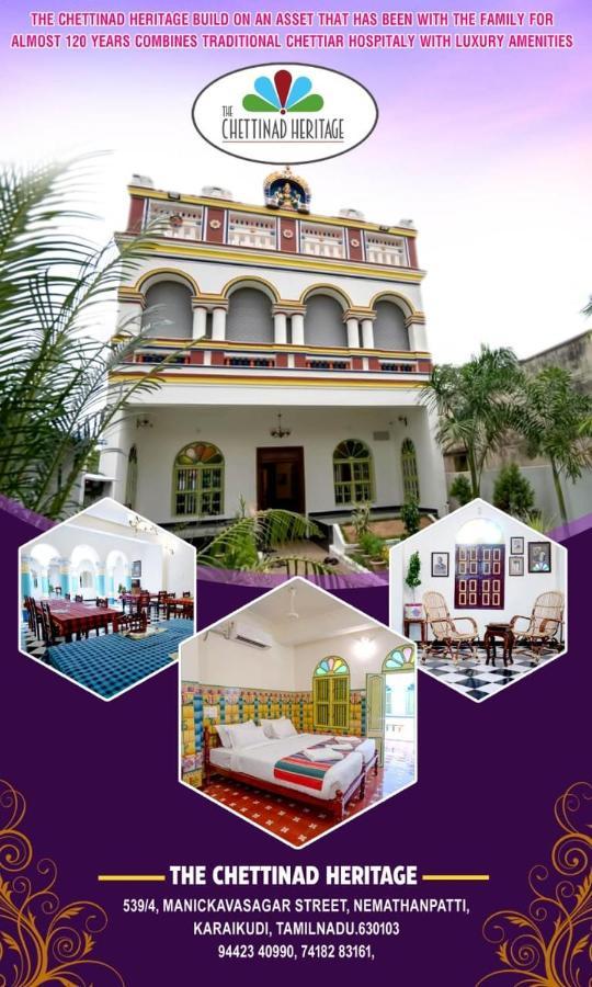 The Chettinad Heritage Kanadukattan Exterior photo
